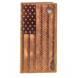 NEW HOOEY liberty roper wallet in tan